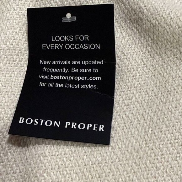 Boston Proper NWT Floral Embroidered Raffia Fringe Mini Skirt size 16 - Picture 12 of 16